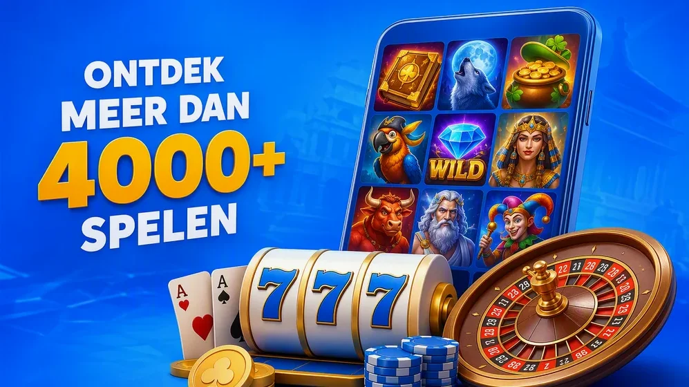 raster met speeliconen van 60 plus providers
